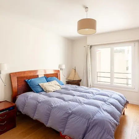 Cozy Apartment, Center, Sea View And Parking * Biarritz